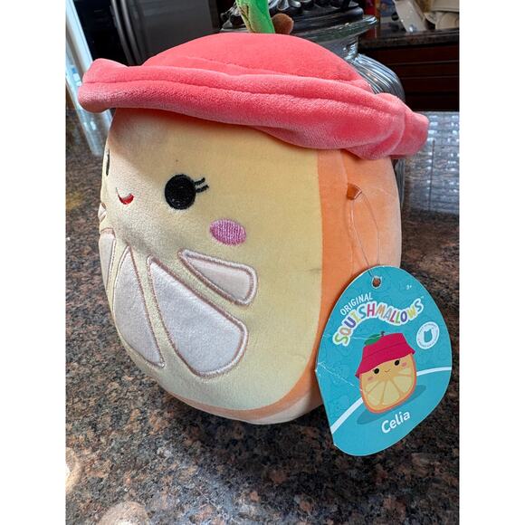 Squishmallow Celia the Orange 8" Fruit Squad NWT - Picture 3 of 9